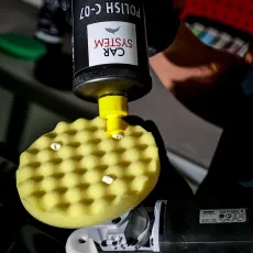 Polish Waffle Foam Yellow alle Größen