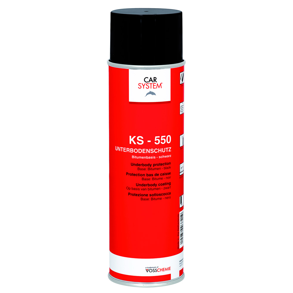 KS-550 Steinschlagschutz auf Bitumbasis Spray schwarz 500ml