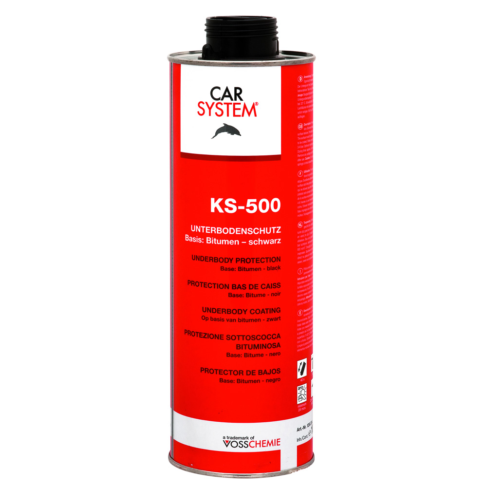 KS-500 Unterbodenschutz auf Bitumenbasis schwarz 1,0l