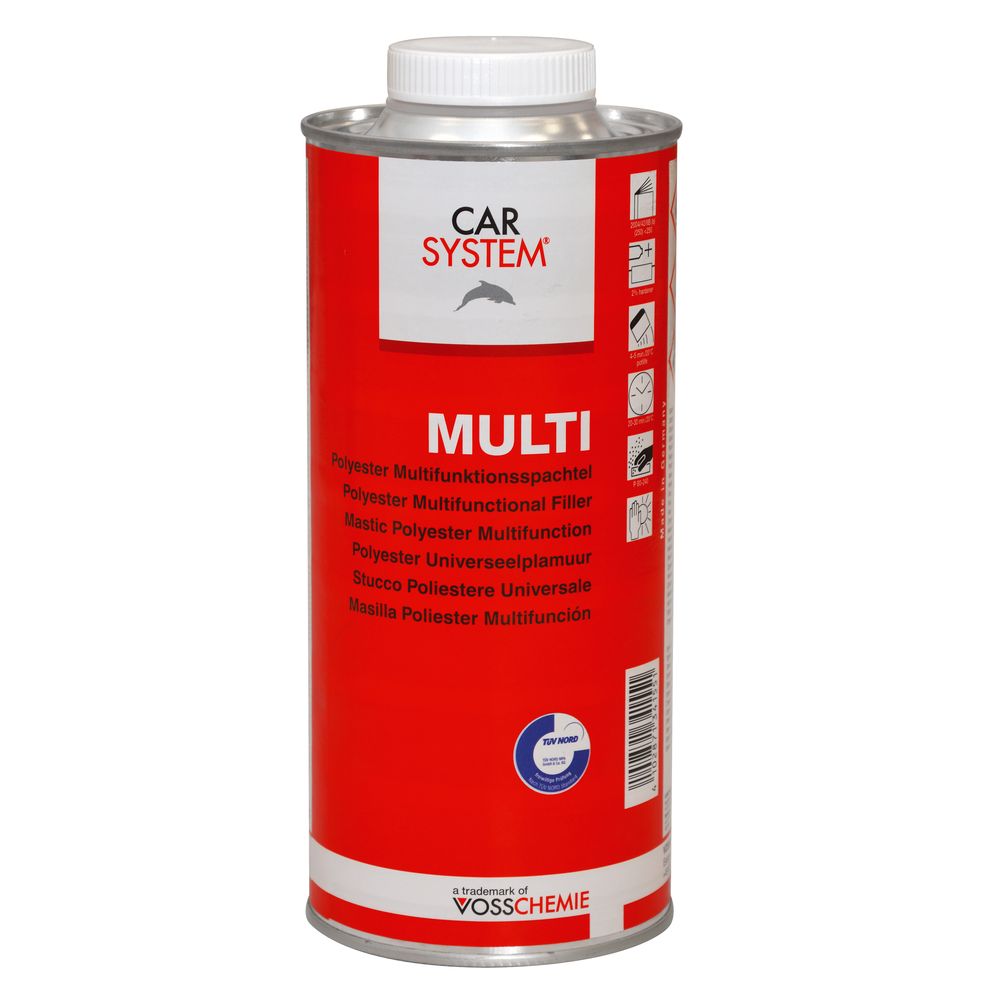 Multi Spachtel Kartusche beige inkl. Härter 