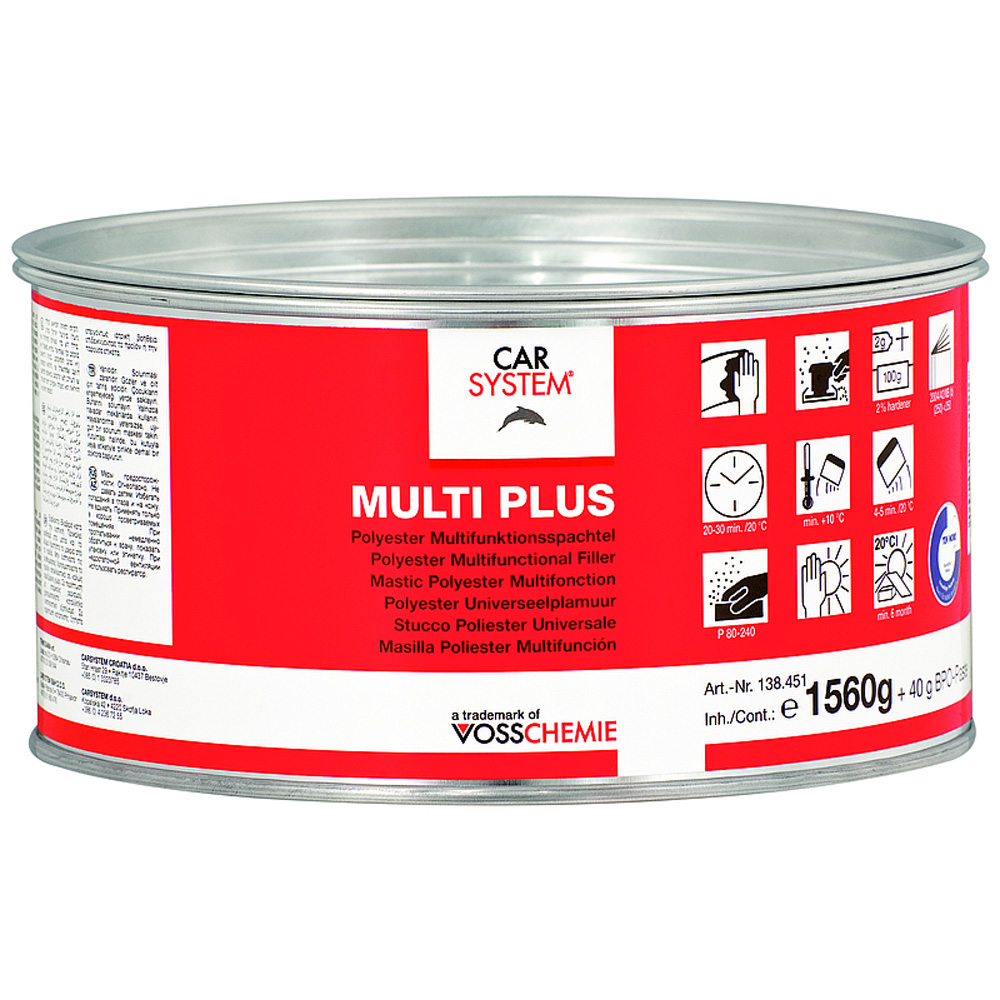 Multi Plus Spachtel inkl. Härter 1,6kg