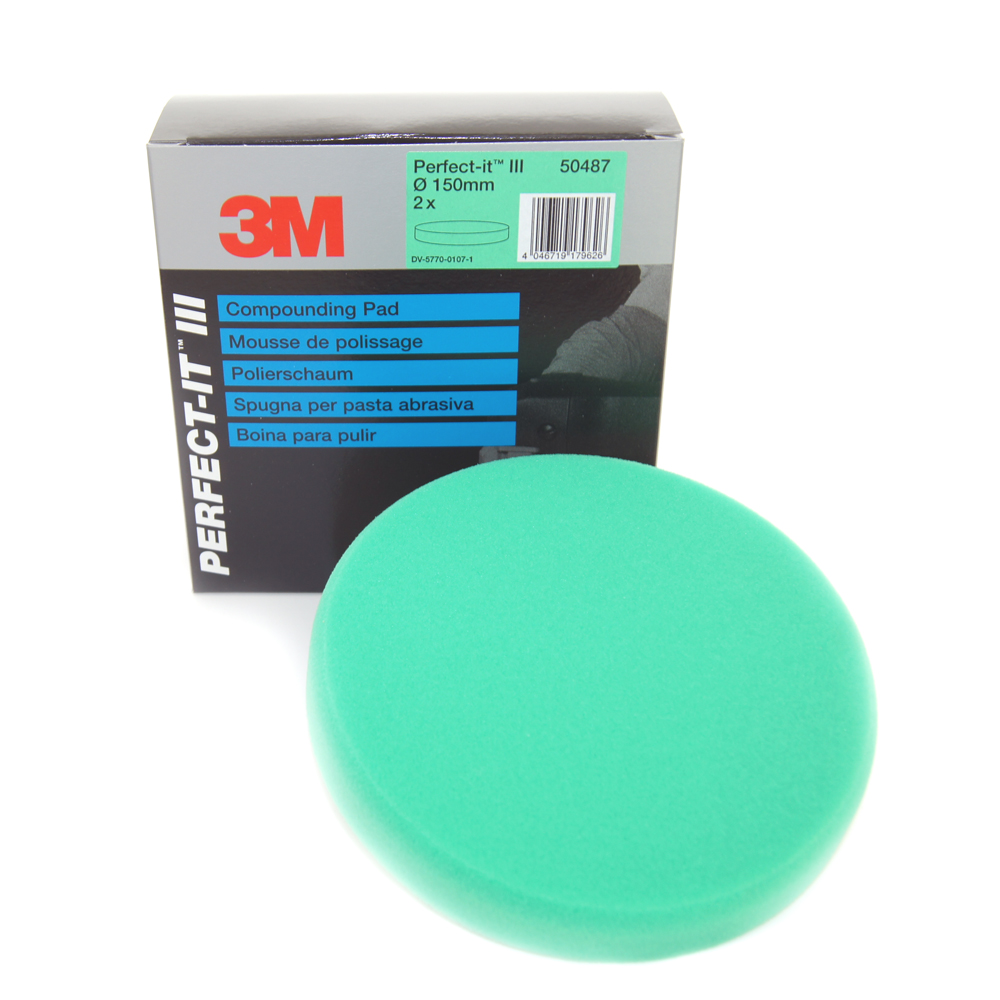 3M Perfect-it III Polierschaum grün, glatt