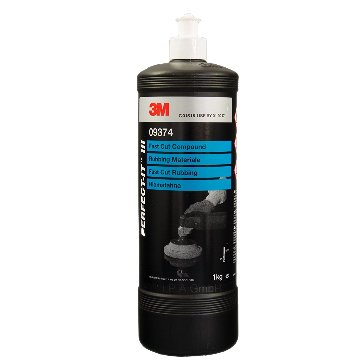 3M Perfect-it III Schleifpaste Fast Cut Compound 1,0 Weiß