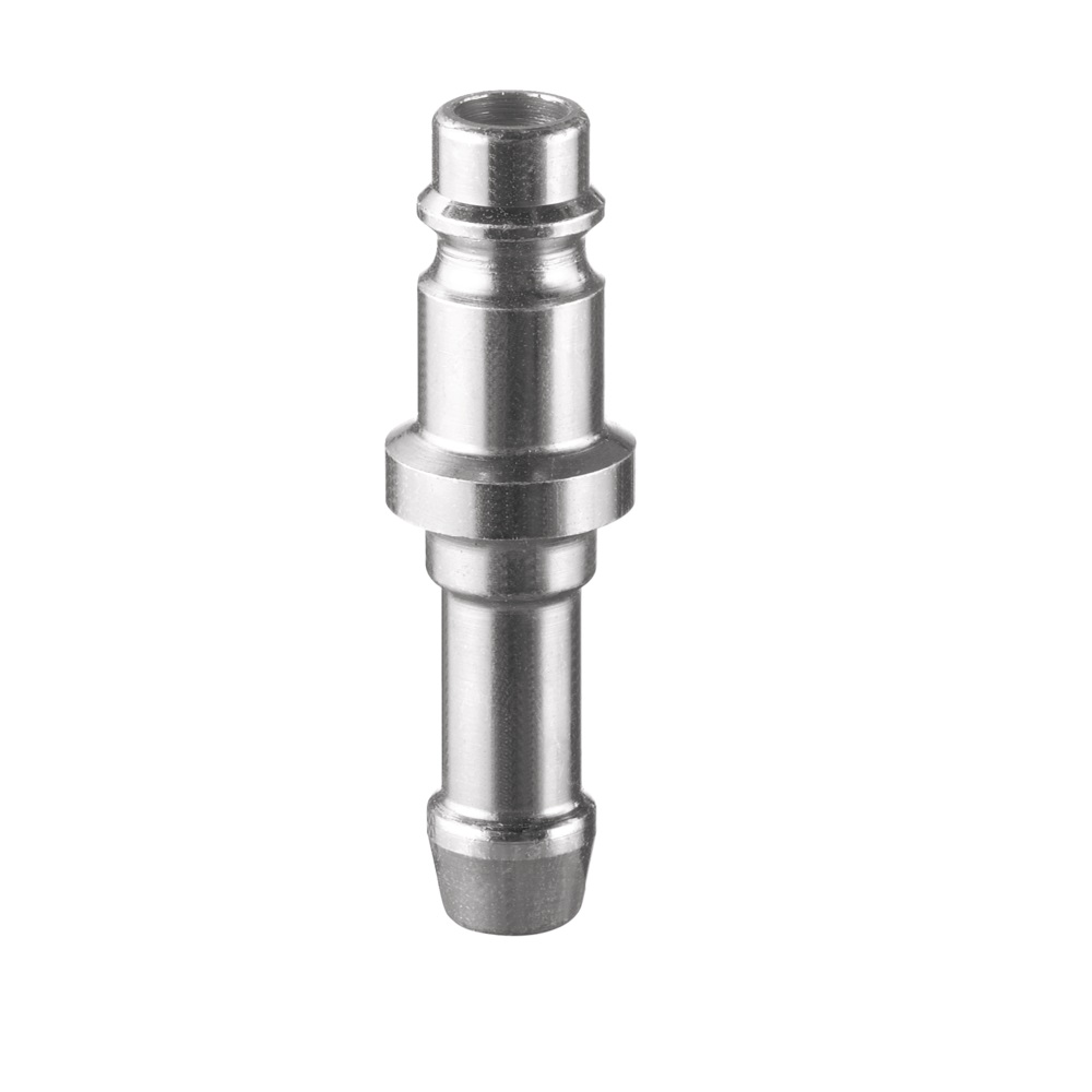 Stahlstecknippel mit Schlauchanschluß 13mm